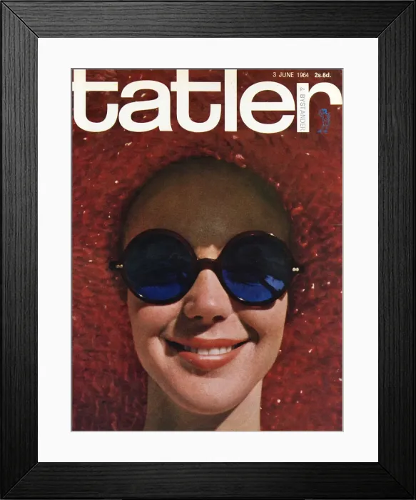 Framed Print : Tatler front cover, June 1964 Framed Print : Tatler front cover, June 1964