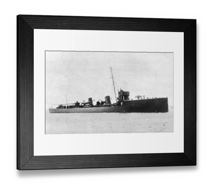 Framed Print : H. M. S. Lurcher