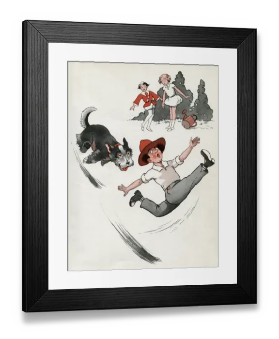 Framed Print : Jeek the puppy in Gerrys dream Framed Print : Jeek the puppy in Gerrys dream
