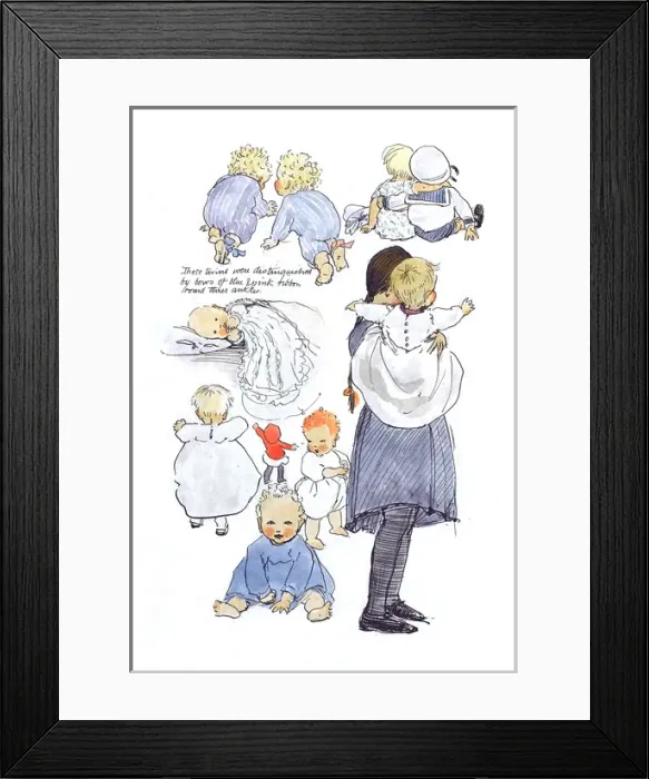 Framed Print : A Sketchbook - Mothers and Children Framed Print : A Sketchbook - Mothers and Children