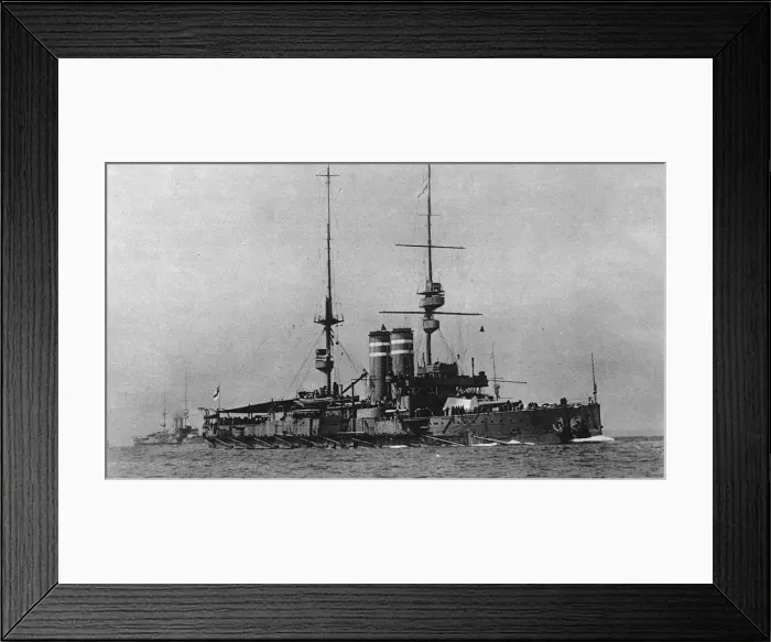 Framed Print : H. M. S. King Edward VII Framed Print : H. M. S. King Edward VII