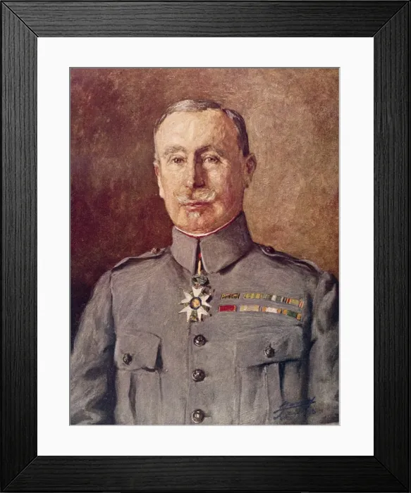 Framed Print : General Robert Nivelle, French Army officer, WW1 Framed Print : General Robert Nivelle, French Army officer, WW1