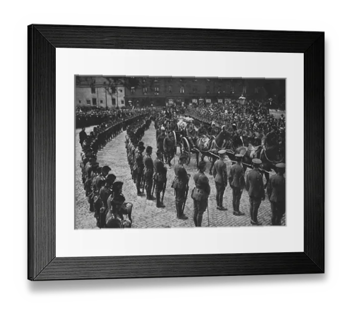 Framed Print : Funeral of General Grierson Framed Print : Funeral of General Grierson