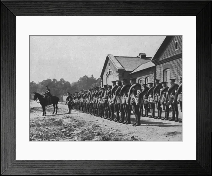 Framed Print : R. A. M. C. Sanitary Detachment Framed Print : R. A. M. C. Sanitary Detachment