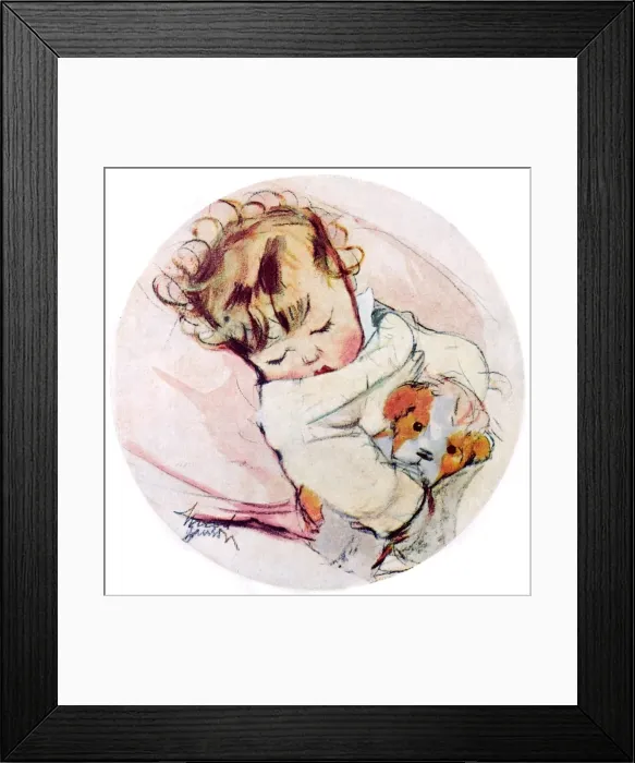 Framed Print : Not At Home by Muriel Dawson Framed Print : Not At Home by Muriel Dawson