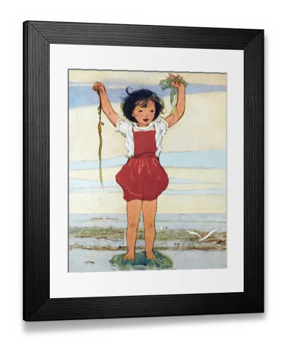Framed Print : Queen of the Castle by Muriel Dawson Framed Print : Queen of the Castle by Muriel Dawson