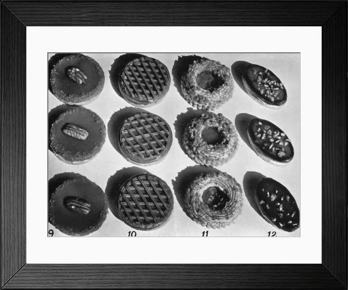 Framed Print : A Spread of French Pastries Framed Print : A Spread of French Pastries