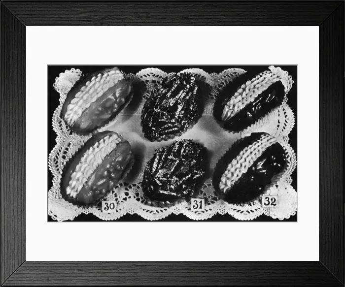 Framed Print : A Spread of French Pastries Framed Print : A Spread of French Pastries