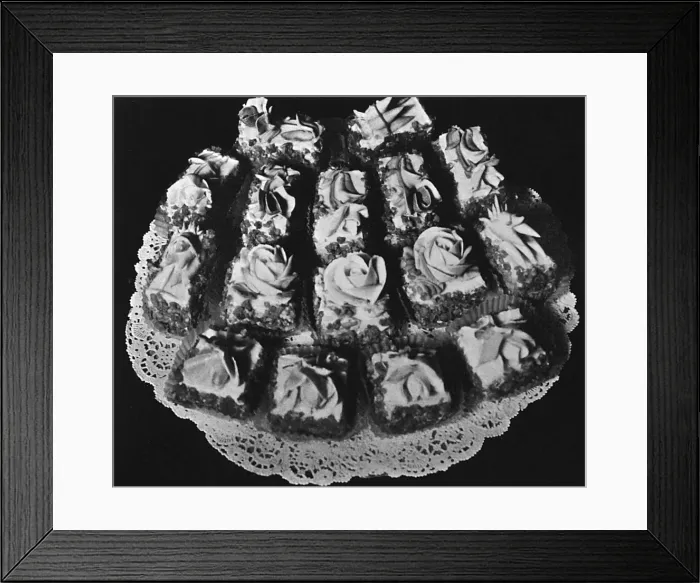 Framed Print : A Spread of French Pastries Framed Print : A Spread of French Pastries