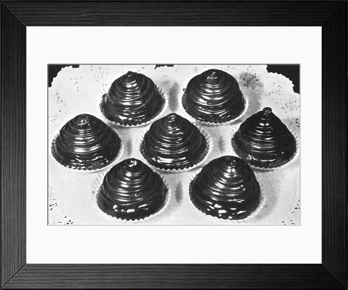 Framed Print : Parisian Dessert Bonbons, Chocolate Caprice Framed Print : Parisian Dessert Bonbons, Chocolate Caprice