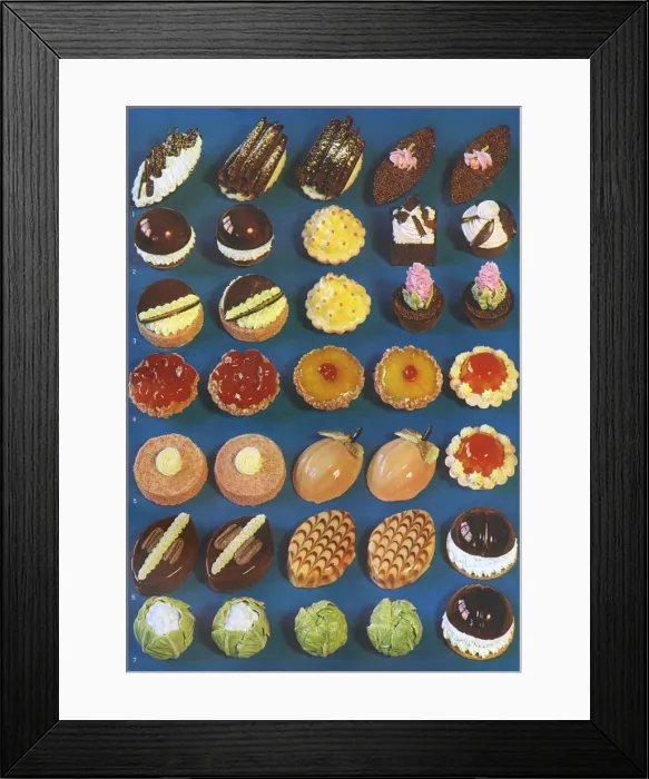 Framed Print : Special Pastry Spread Framed Print : Special Pastry Spread