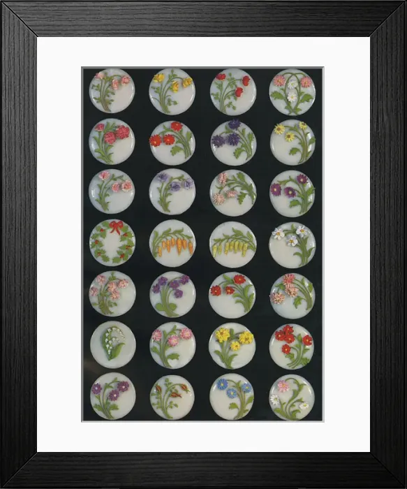 Framed Print : Decorated Mints Framed Print : Decorated Mints