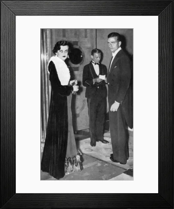 Framed Print : Mr and Mrs Charles Sweeny Framed Print : Mr and Mrs Charles Sweeny