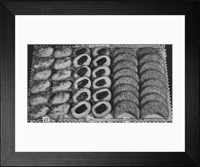 Framed Print : Dessert Macaroons and Tea Breads Framed Print : Dessert Macaroons and Tea Breads