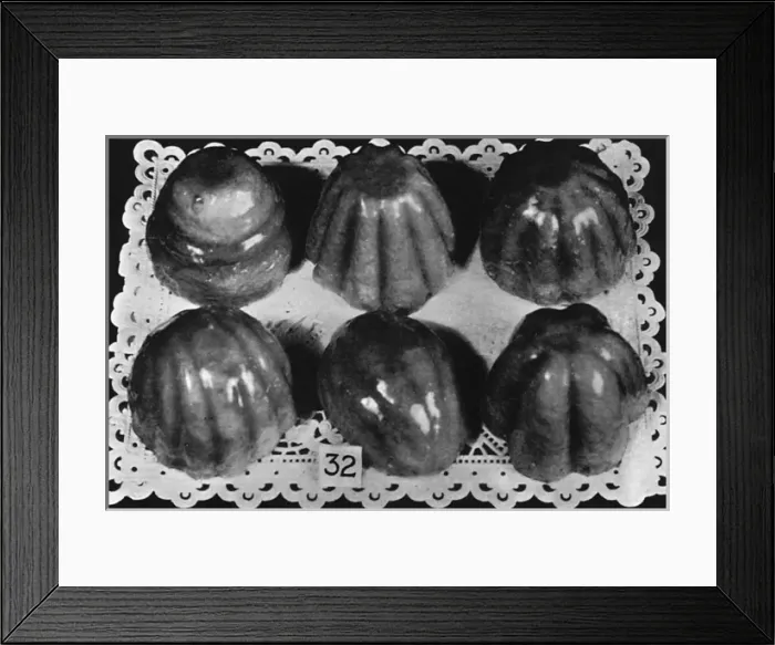 Framed Print : Babas Ready for Filling with Whipping Cream Framed Print : Babas Ready for Filling with Whipping Cream