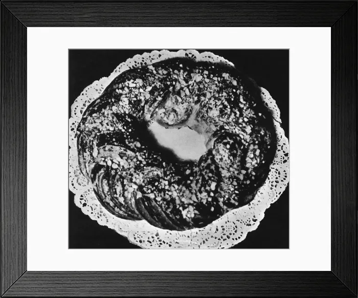 Framed Print : Danish Pastry Specialties, Filbert Ring Framed Print : Danish Pastry Specialties, Filbert Ring