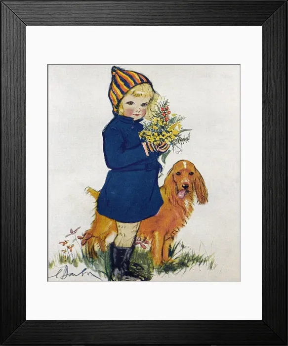 Framed Print : For Mummy by Muriel Dawson Framed Print : For Mummy by Muriel Dawson
