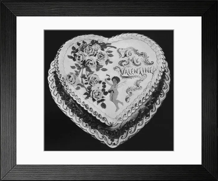 Framed Print : Valentine Cake Framed Print : Valentine Cake
