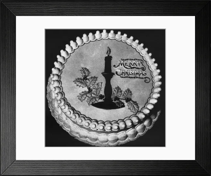 Framed Print : Christmas Cake Framed Print : Christmas Cake
