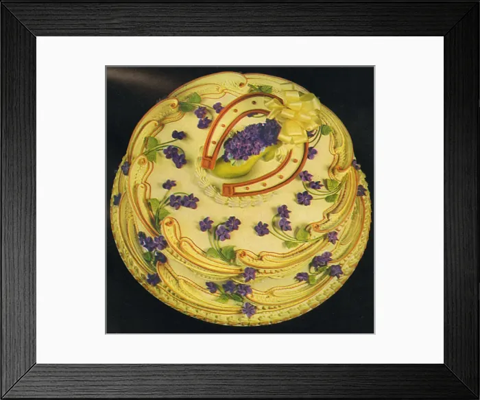 Framed Print : Good Luck Cake Framed Print : Good Luck Cake