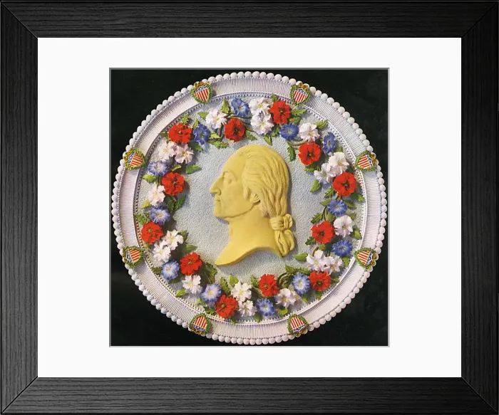 Framed Print : Washington Anniversary Cake Display Framed Print : Washington Anniversary Cake Display