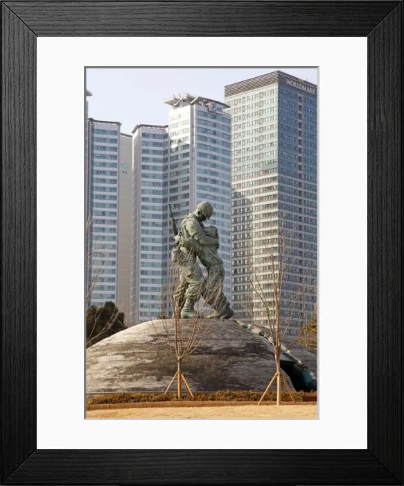 Framed Print : The War Memorial of Korea in Seoul, South Korea