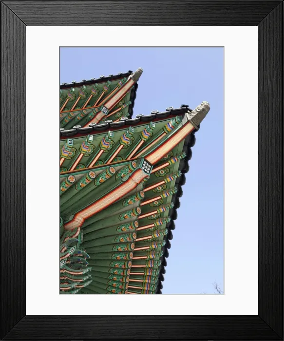 Framed Print : Changdeokgung Palace in Seoul, South Korea Framed Print : Changdeokgung Palace in Seoul, South Korea