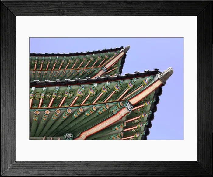 Framed Print : Changdeokgung Palace in Seoul, South Korea Framed Print : Changdeokgung Palace in Seoul, South Korea
