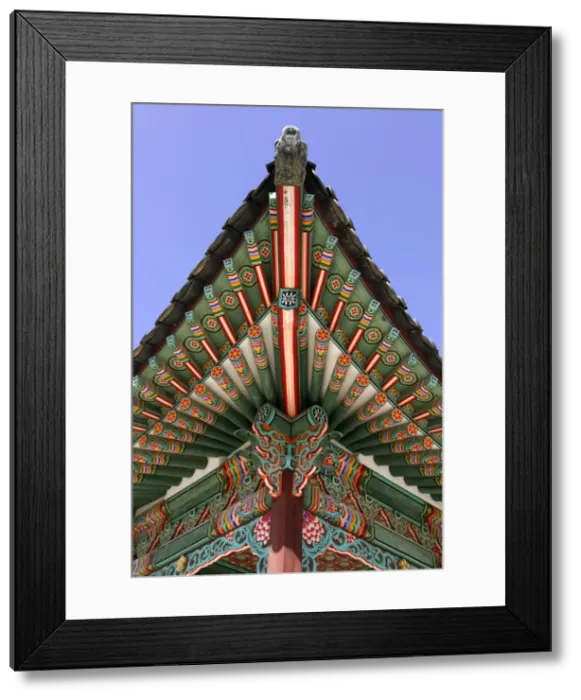 Framed Print : Changdeokgung Palace in Seoul, South Korea Framed Print : Changdeokgung Palace in Seoul, South Korea