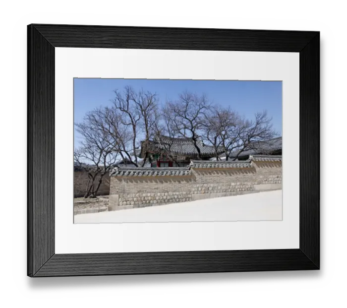 Framed Print : Changdeokgung Palace in Seoul, South Korea Framed Print : Changdeokgung Palace in Seoul, South Korea