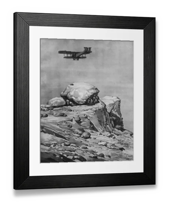 Framed Print : Aeroplane raid over Afganistan, 1919 Framed Print : Aeroplane raid over Afganistan, 1919