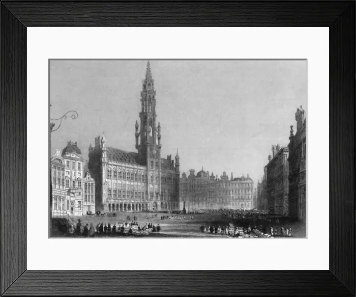 Framed Print : The Grand Place, Brussels Framed Print : The Grand Place, Brussels