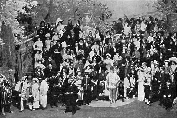 First Royal Variety Show dress rehersal, 1912