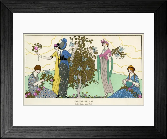 Framed Print : Flower arranging 1914 Framed Print : Flower arranging 1914