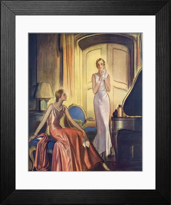 Framed Print : A Vignette of the London Season Framed Print : A Vignette of the London Season