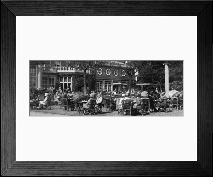 Framed Print : Tea on the lawn at Ranelagh Framed Print : Tea on the lawn at Ranelagh