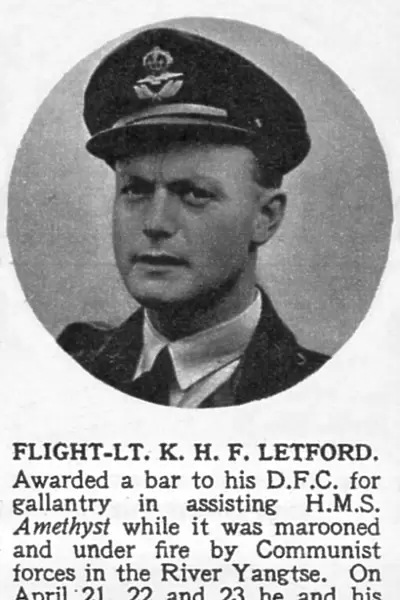 Flight Lieutenant K. H. F Letford, DFO