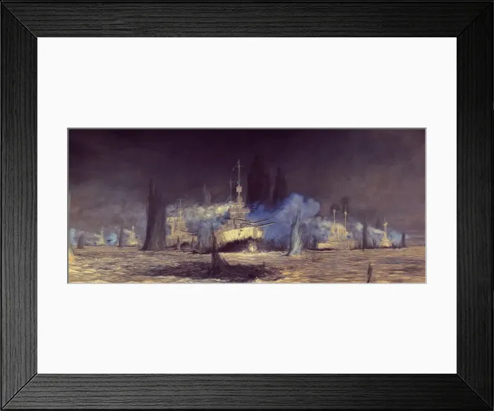 Framed Print : Battle of Jutland, WW1 Framed Print : Battle of Jutland, WW1