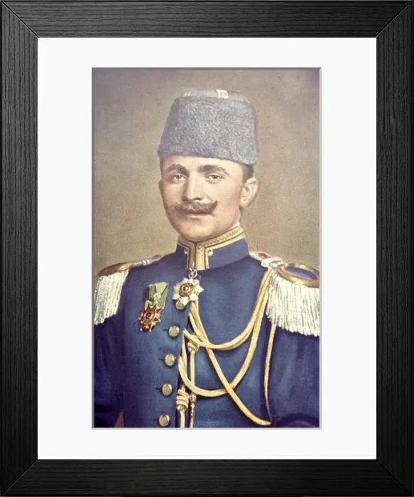 Framed Print : Ismail Enver Pasha, Turkish leader, WW1 Framed Print : Ismail Enver Pasha, Turkish leader, WW1