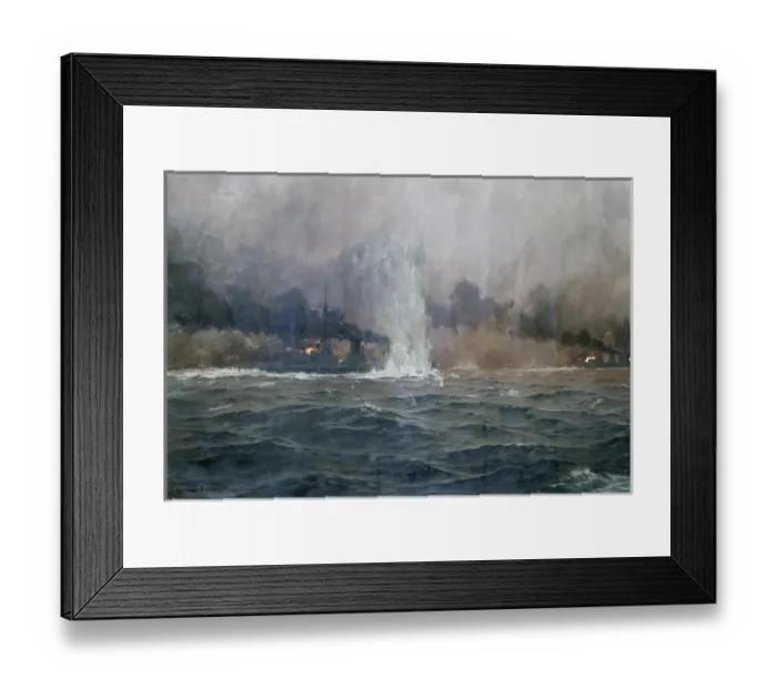 Framed Print : Battle of Jutland, WW1 Framed Print : Battle of Jutland, WW1