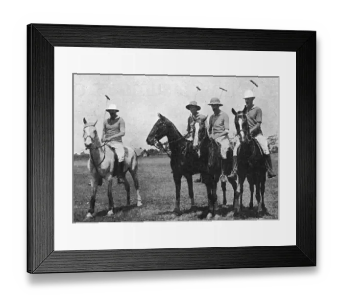 Framed Print : The Njoro Polo Team Framed Print : The Njoro Polo Team
