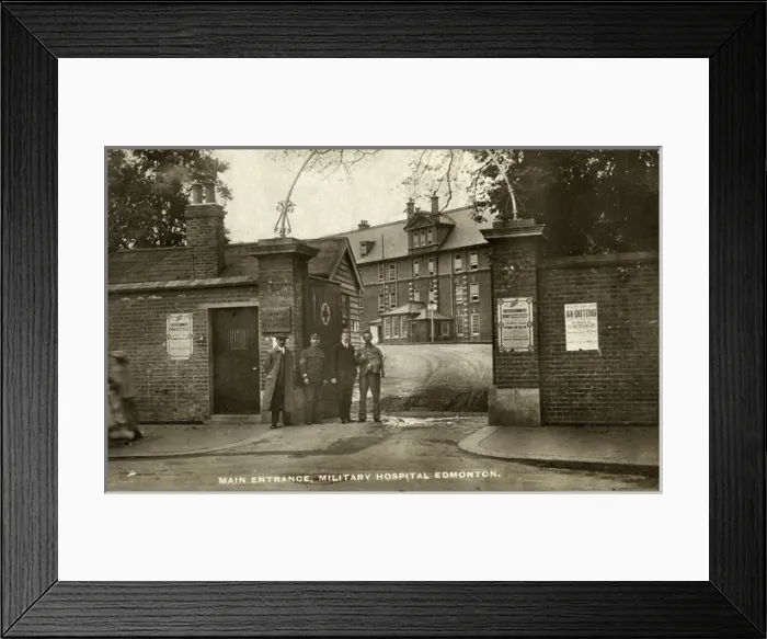 Framed Print : Edmonton Military Hospital, Edmonton, Middlesex Framed Print : Edmonton Military Hospital, Edmonton, Middlesex