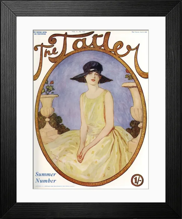 Framed Print : The Tatler, Summer Number 1926 Framed Print : The Tatler, Summer Number 1926