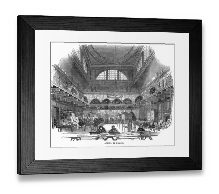 Framed Print : School of Design Framed Print : School of Design