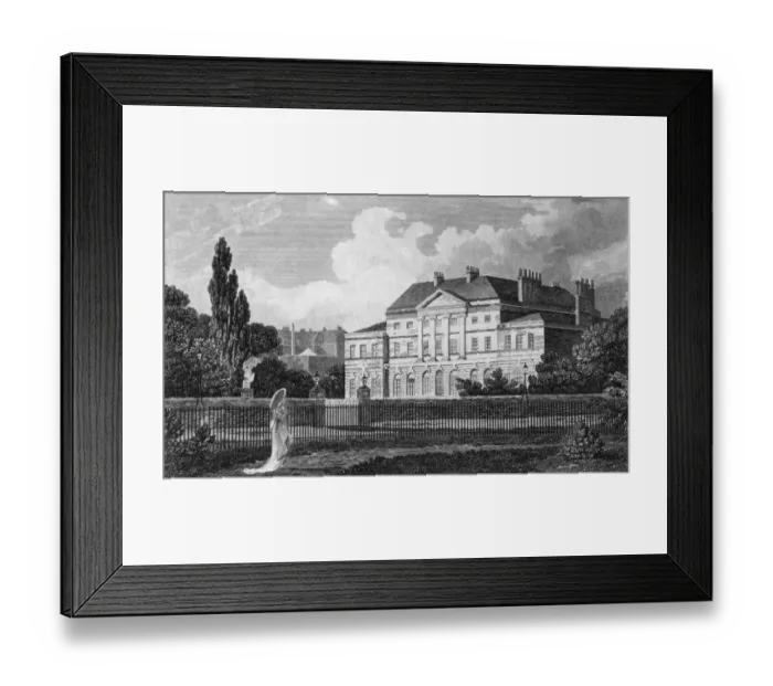 Framed Print : Lansdowne House, 1820 Framed Print : Lansdowne House, 1820