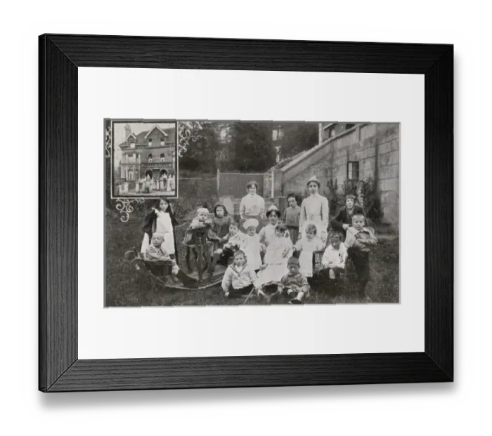 Framed Print : Dr Barnardos Home, Agra Mansions, Tunbridge Wells, Kent