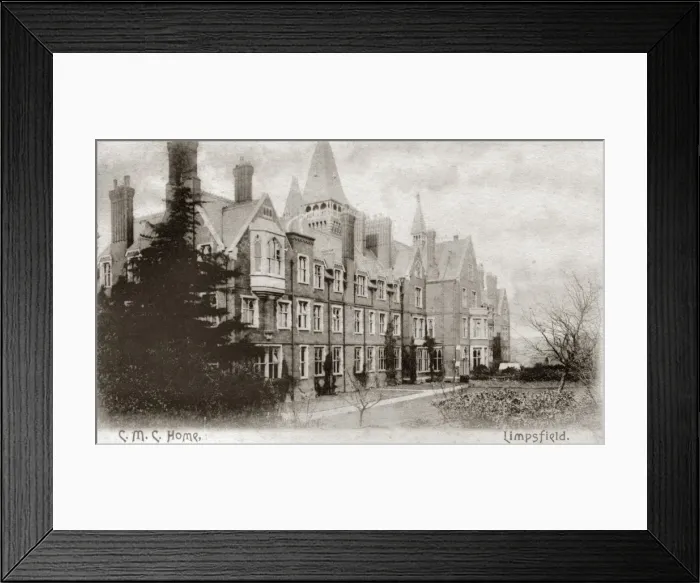 Framed Print : Church Missionary Childrens Home, Limpsfield, Surrey Framed Print : Church Missionary Childrens Home, Limpsfield, Surrey