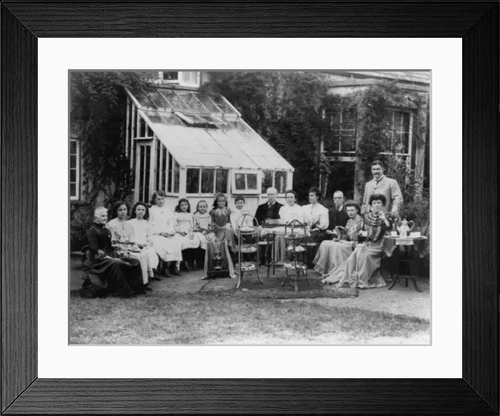 Framed Print : Tea in the garden Framed Print : Tea in the garden