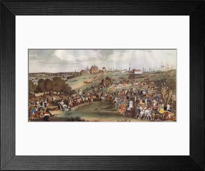 Framed Print : Hunting in Epping Forest Framed Print : Hunting in Epping Forest