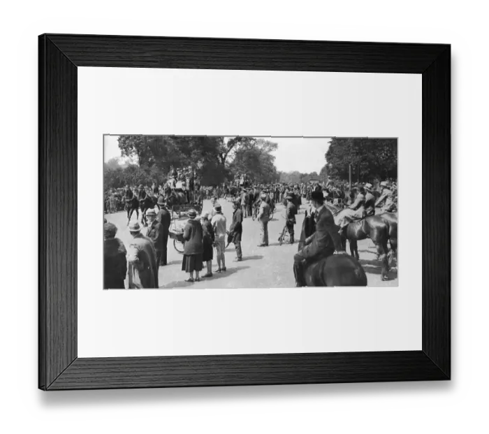 Framed Print : Coaching Club meet in Hyde Park Framed Print : Coaching Club meet in Hyde Park